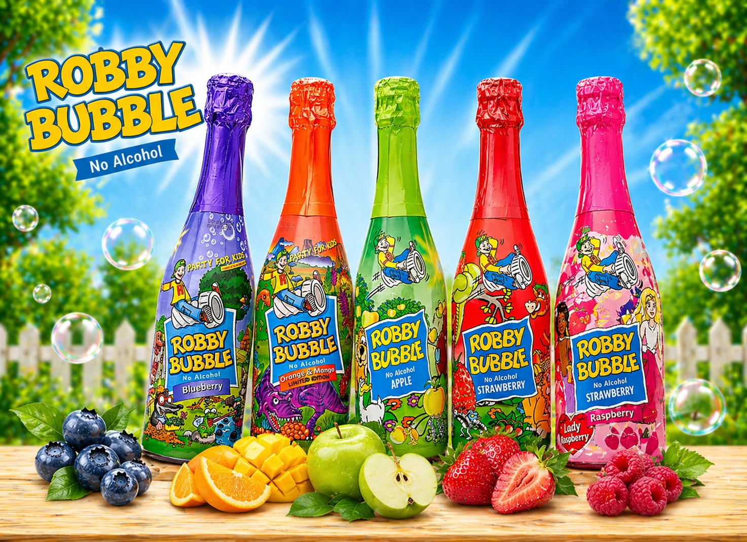 Robby Bubble – Dečija penušava vina