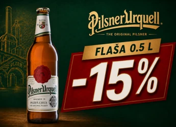 Pilsner Urquell Svetlo 0,5 l Sada na akciji