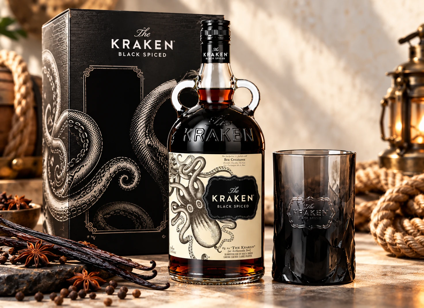 THE KRAKEN BLACK SPICED Otkrijte tamnu stranu ruma