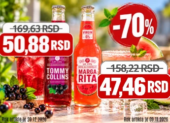Kokteli – 70% popusta koji se ne propušta!