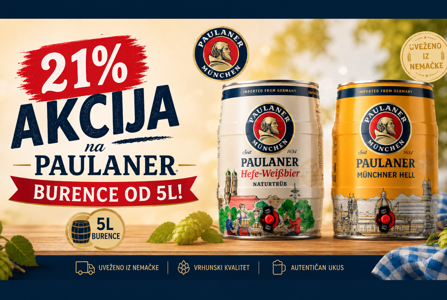 Nova AKCIJA PAULANER burence