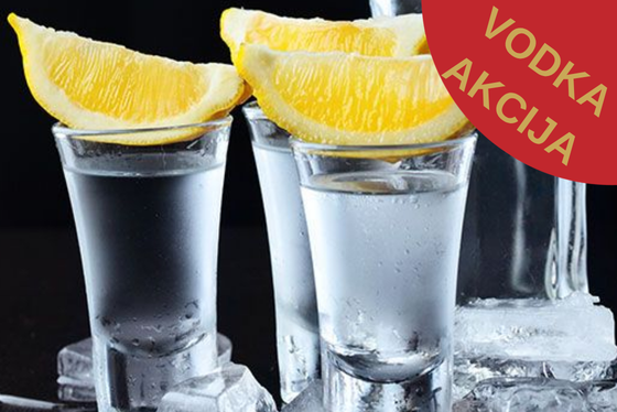 Vodka na akciji – čist užitak po sniženju