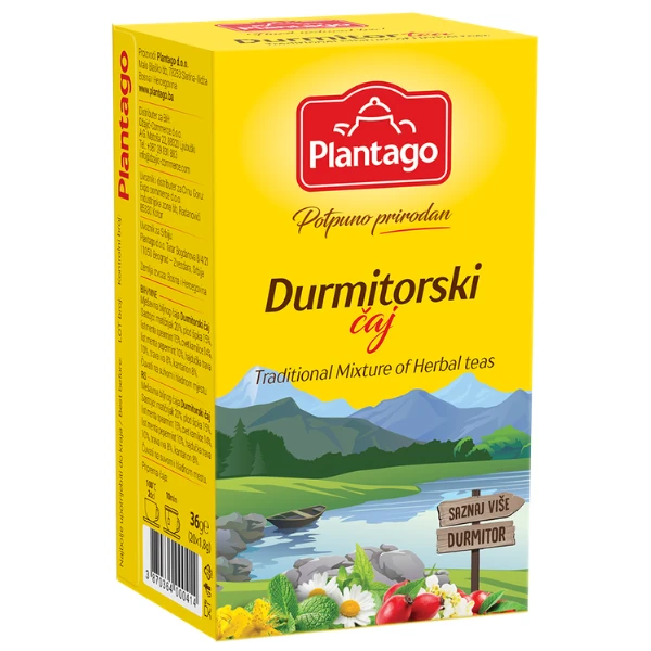 Čaj Plantago Durmitorski 36g