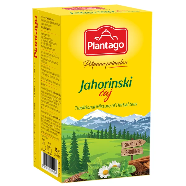 Čaj Plantago Jahorinski 36g