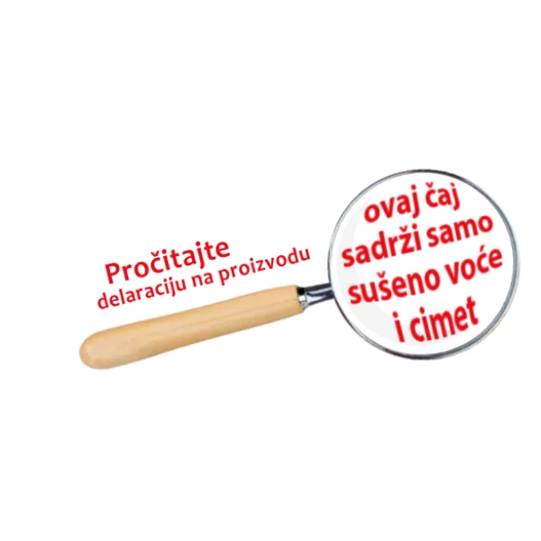 Čaj Plantago Voćni Jabuka sa Cimetom 60g