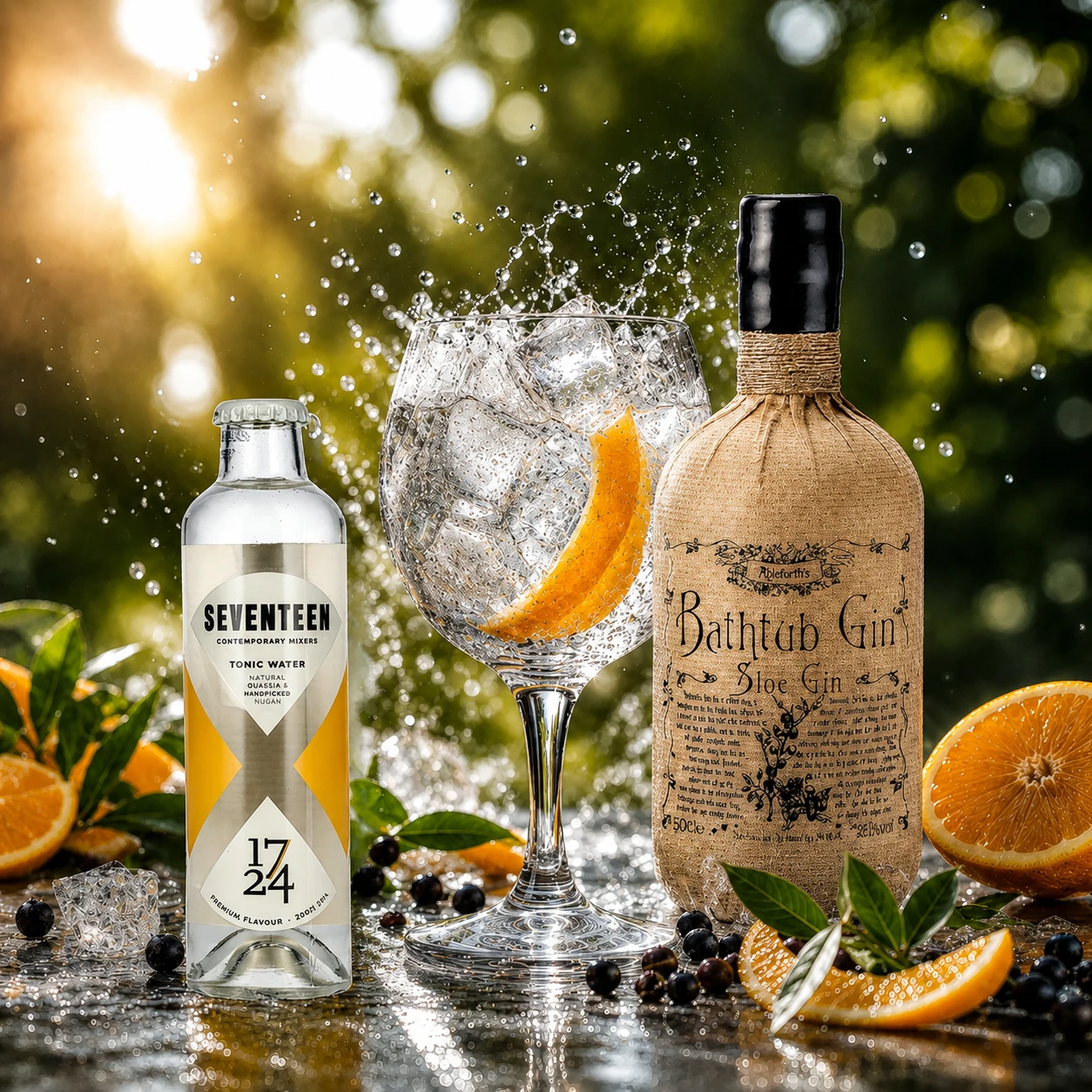 Džin Bathtub Sloe Gin 0,5l