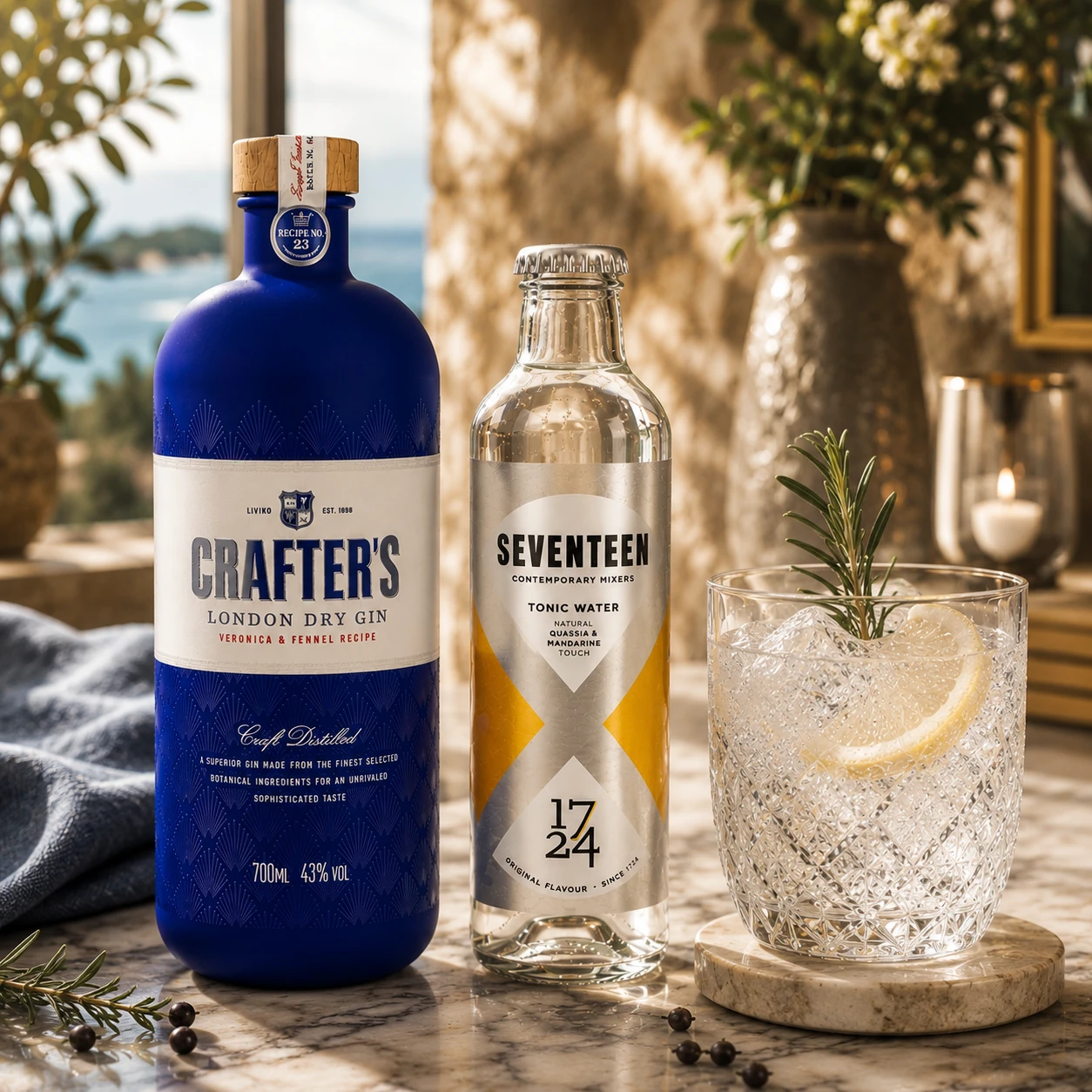 Džin Crafters London Dry Gin 0,7l