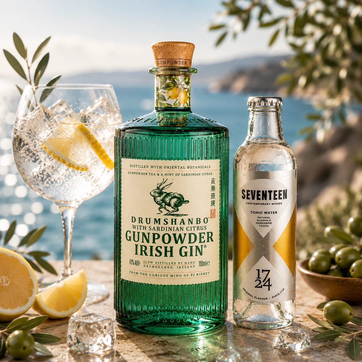 Džin Drumshanbo Gunpowder Sardinian Citrus Gin 0,7l