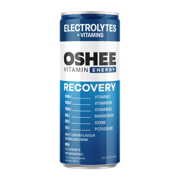 Energetsko piće Oshee Recovery Elektroliti+Vitamini 250ml