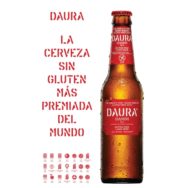 Pivo Estrella Damm Daura Glutenfree 