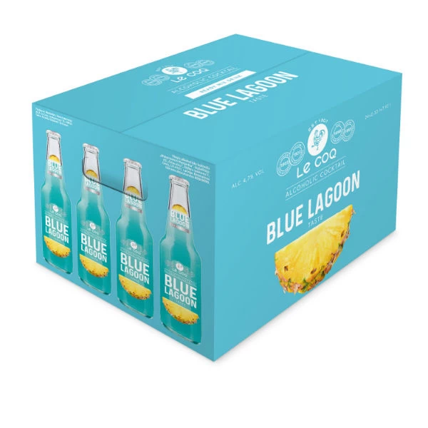 KOKTEL BLUE LAGOON flaša 0,33l