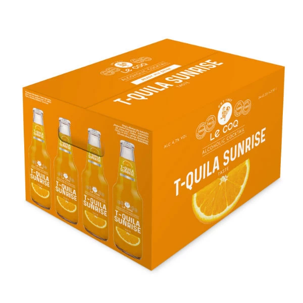 Koktel T-quila Sunrise flaša 0,33l