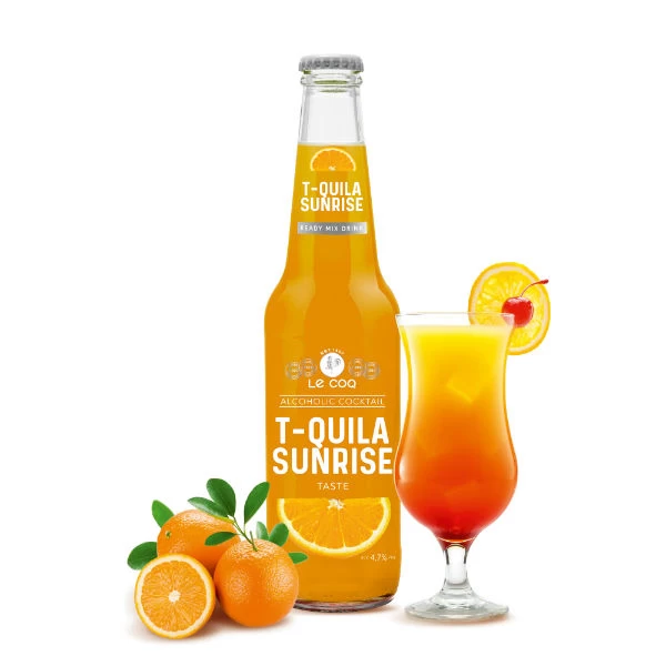 Koktel T-quila Sunrise flaša 0,33l