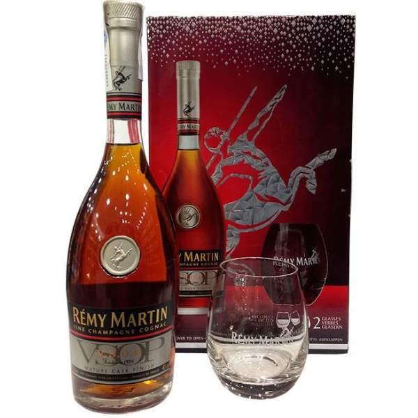 Konjak Remy Martin VSOP+2 čaše 