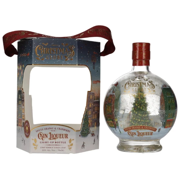 Liker - Džin Christmas Globe Spiced Orange & Cranberry