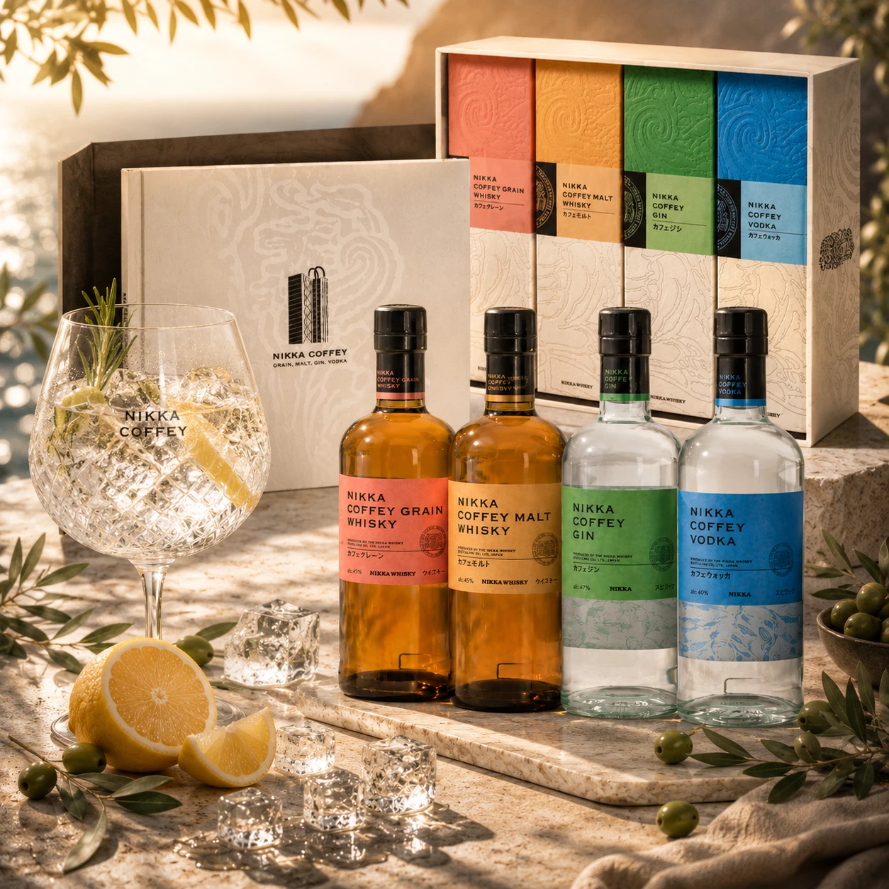 Nikka Coffey SET  (4 x0,7l  )