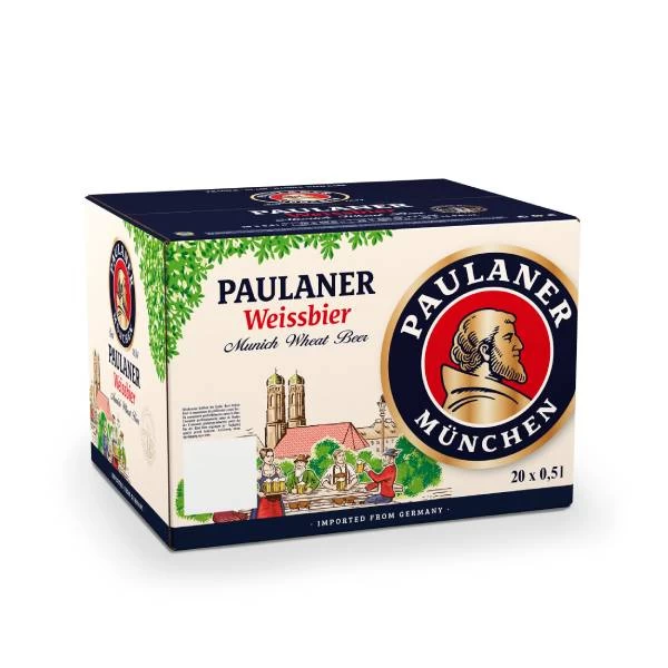 PAULANER  PŠENIČNO SVETLO PIVO flaša 0,5l