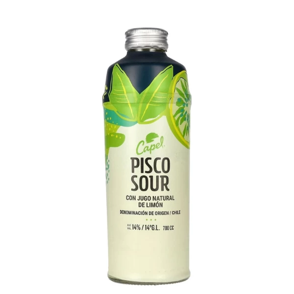 Pisco Capel Sour Con Limon