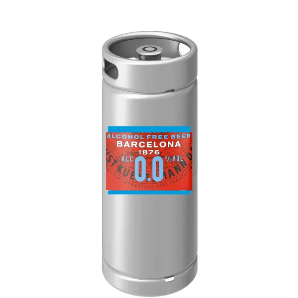 Pivo Estrella Damm Alcohol Free 0 % Bure 20l (povratna ambalaža)