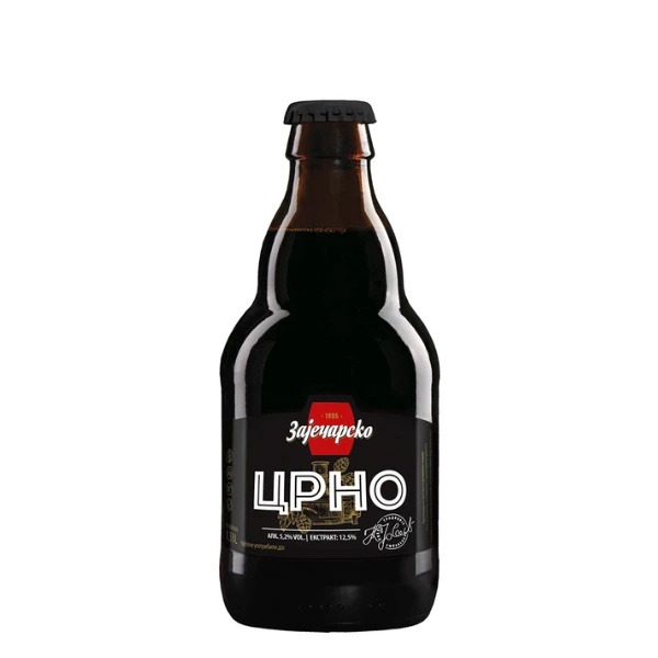 Pivo Zaječarsko Crno Jubilarna boca 0,33l 
