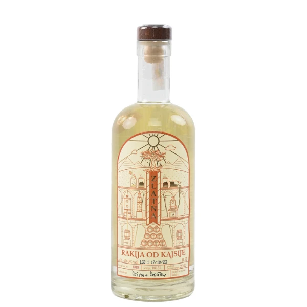 Rakija od kajsije Zlatna 0,7l