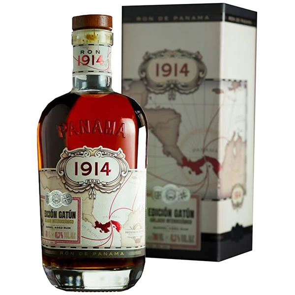 Rum  Ron 1914 Edicion Gatun 12 godina