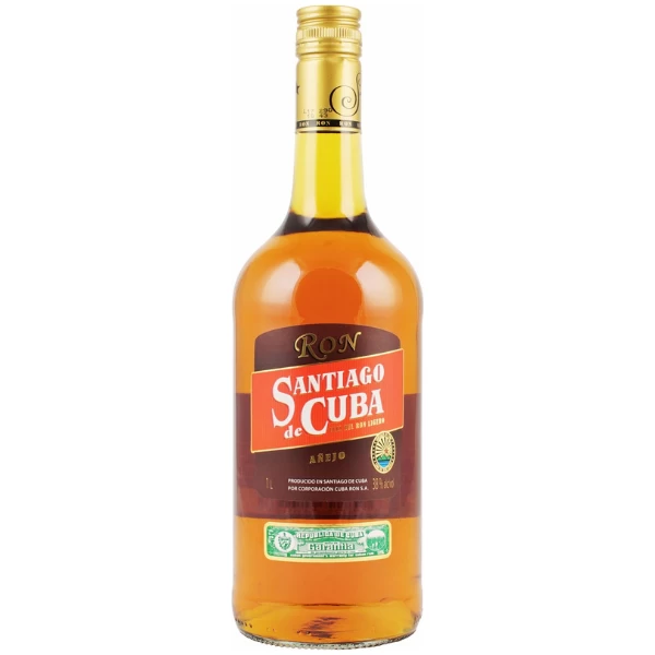 Rum Santiago De Cuba Anejo 1l