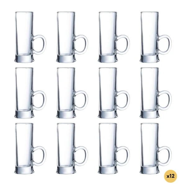 Set od 12 čaša Arcoroc ISLANDE Rakija/Shot sa ručkom