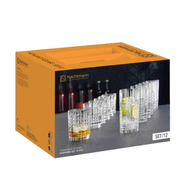 Set od 12 čaša Nachtmann HIGHLAND DIAMOND Tumbler