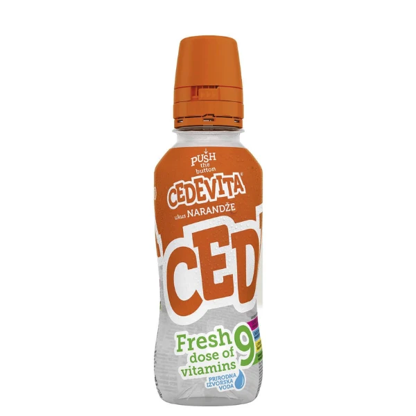 Sok Cedevita Crvena Narandža sa flašom 340ml