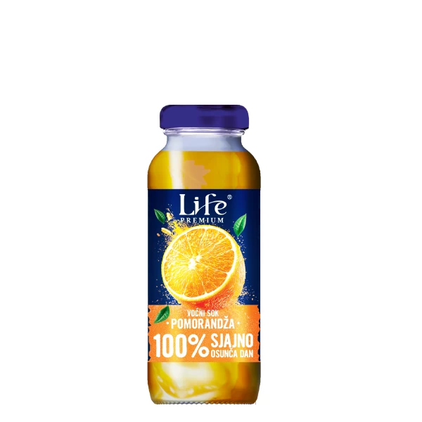 Sok Life Premium Pomorandža 0,2l