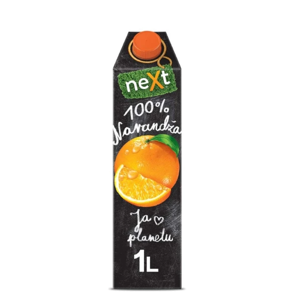 Sok Next Premium Narandža  1l BRK
