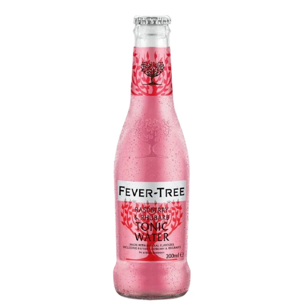  Tonic Fever Tree Rhubarb Raspberry Tonik Water  0,2l