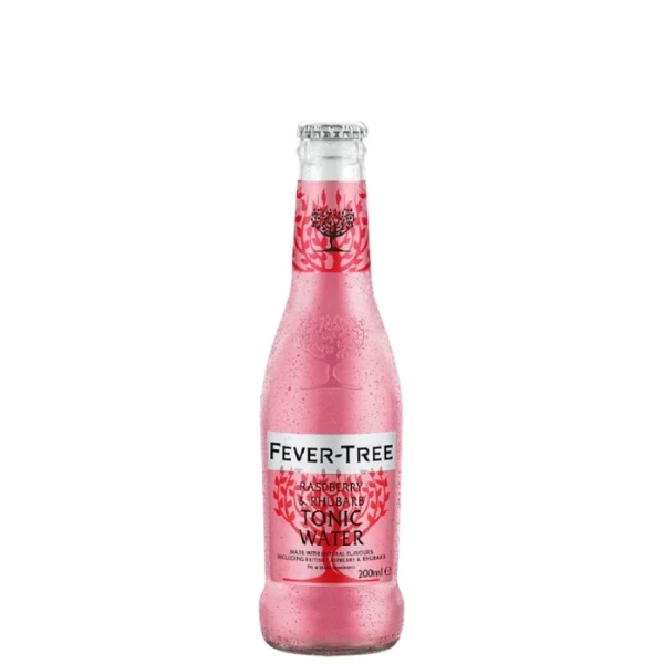 Tonic Fever Tree Rhubarb Raspberry (Tonik) Water  0,2l