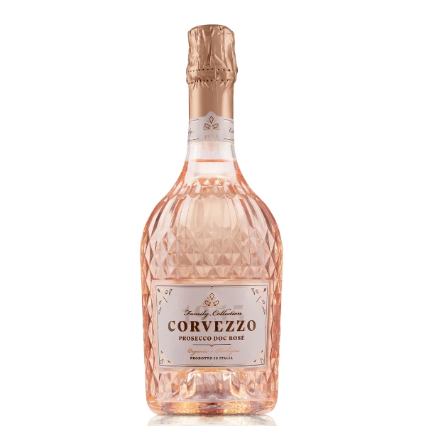 Corvezzo Prosecco Organic Rose DOC Extra Dry 