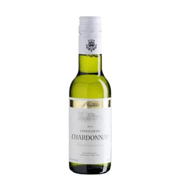 Vino Plantaže Chardonnay 0,187l