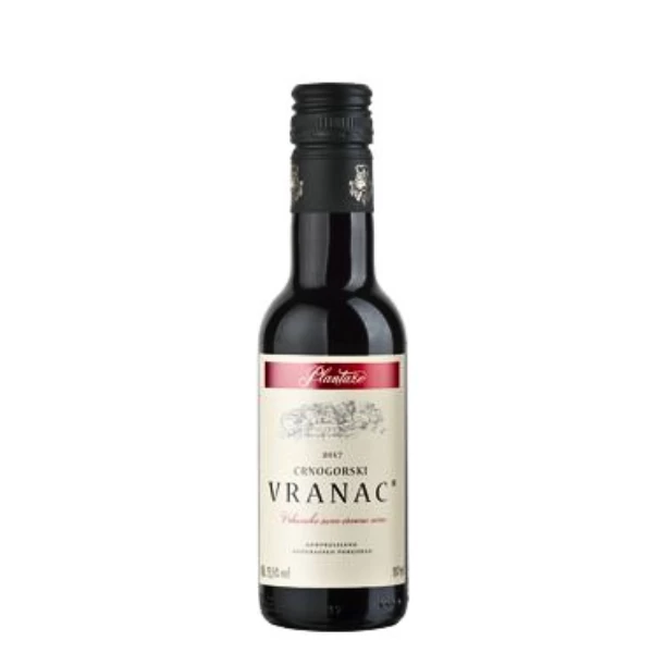 Vino Plantaže Vranac 0,187l