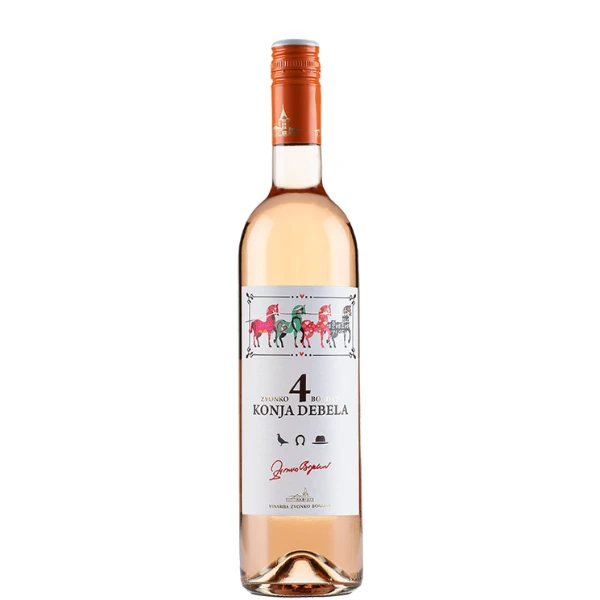 Vino Zvonko Bogdan Rose (4 konja debela) 0.75l