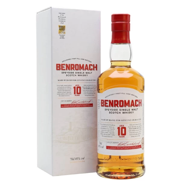 Viski Benromach 10 Speyside Single Malt