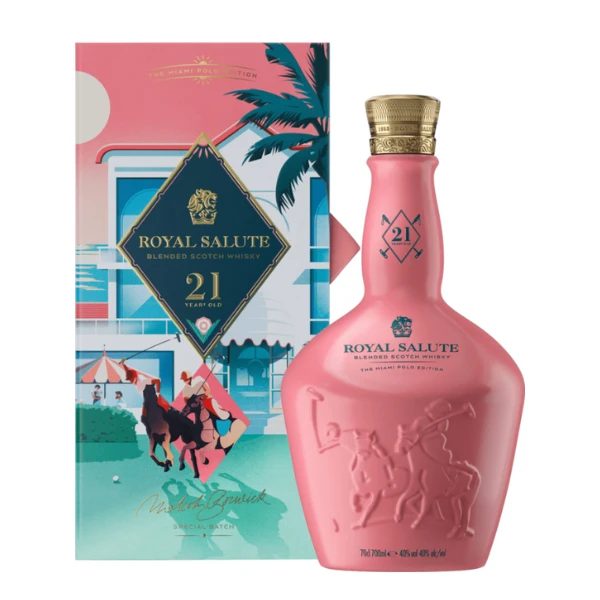 Viski Chivas Royal Salute The Miami Polo Edition 21 godina 0,7l
