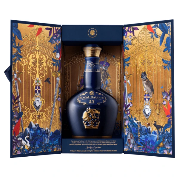 Viski Chivas Royal Salute The Treasured Blend 25 godina 0,7l