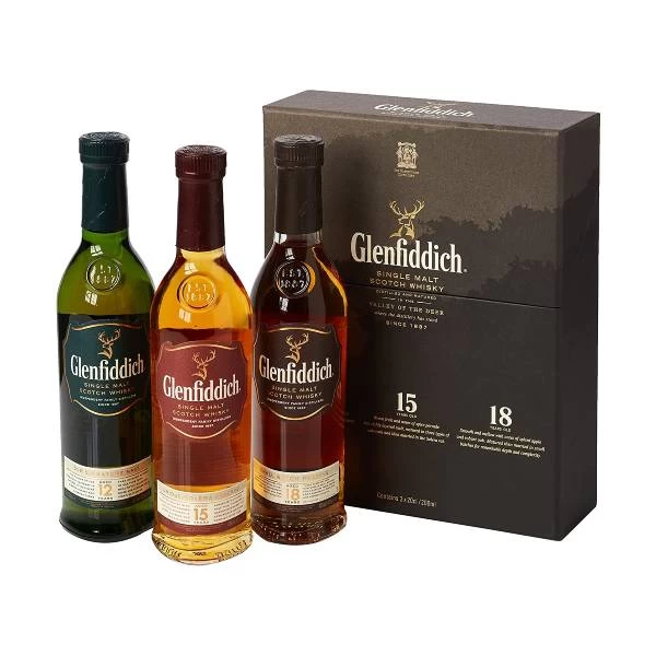 Viski Glenfiddich Mix Pack 3x0,2