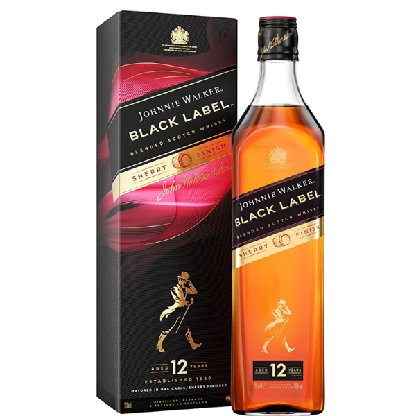 Viski Johnnie Walker Black Label Sherry Finish - 12 god