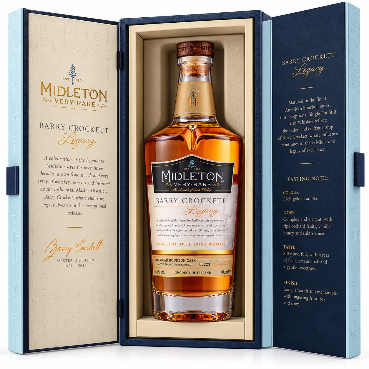Viski Midleton Barry Crockett Legacy 0,7L