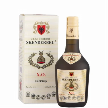 Brandy Skenderbeg X.O. Box  0,5l
