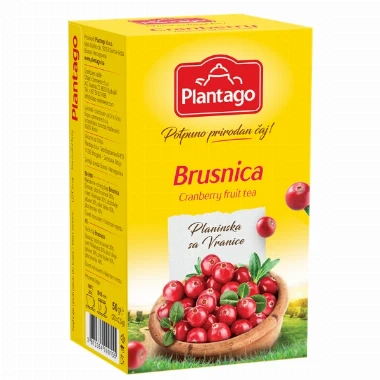 Čaj Plantago Brusnica 40g