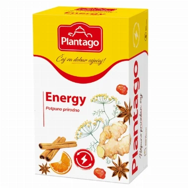 Čaj Plantago Energy 36g