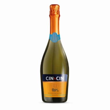 Cin&Cin Sparkling Blanc bezalkoholno penušavo vino Prosseco 0,0% 0,75l