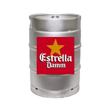 Estrella Damm pivo - 30l bure