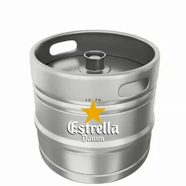 Estrella Damm pivo - 30l bure